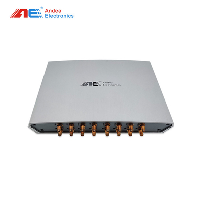 Fixed UHF RFID Long Range Reader With 16 Ports Antenna Interface For Asset Tracking