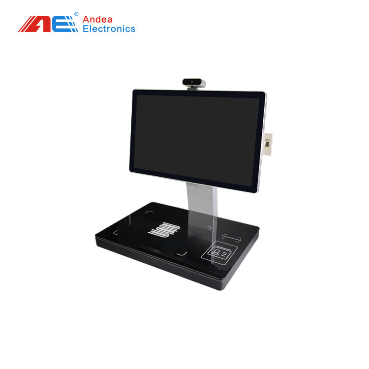 13.56MHz Frequency Library RFID Reader Book Self - Service Check - In Check - Out Kiosk Machine
