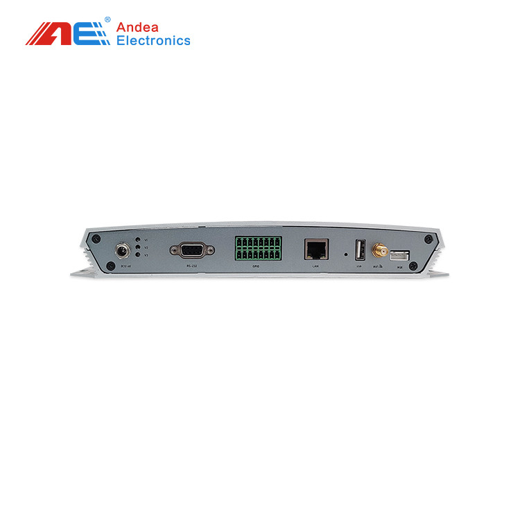 Fixed UHF RFID Long Range Reader With 16 Ports Antenna Interface For Asset Tracking