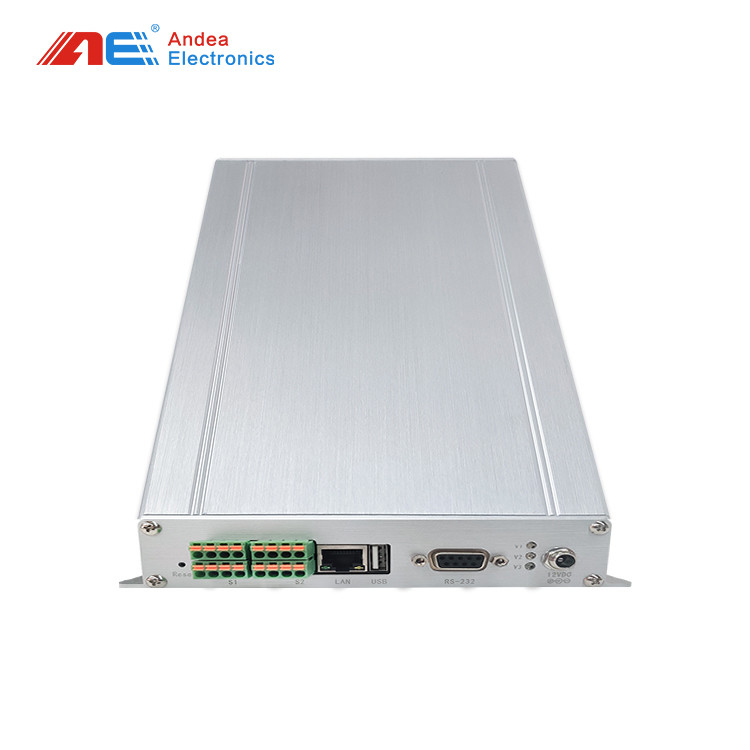 ISO18000-3M1 Long Range RFID Reader RF Power 1 - 8W With Six Channels