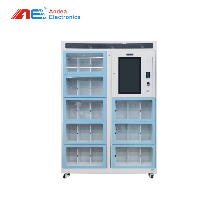 Indoors Smart Shared Bookcase Self Service Borrowing Miniature Library RFID Bookcase RFID Library Management System