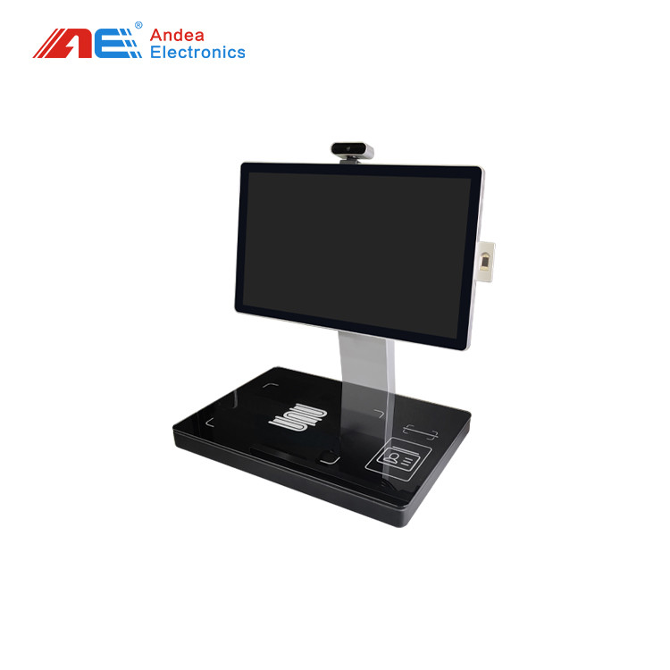 13.56MHz Frequency Library RFID Reader Book Self - Service Check - In Check - Out Kiosk Machine