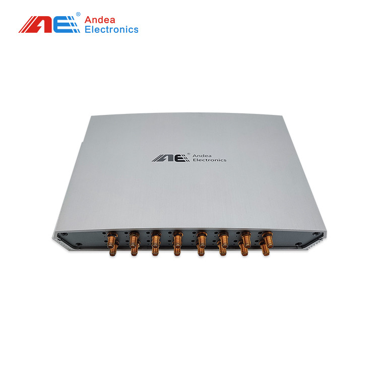 Fixed UHF RFID Long Range Reader With 16 Ports Antenna Interface For Asset Tracking