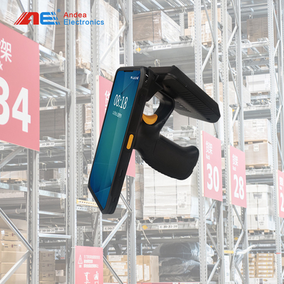 Handanschluß des Speicherscannen-Inventar-RFID stützt mehrfache Kommunikationen und Barcode-und QR Code-Scanner